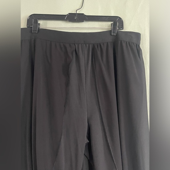 Leggings with a chiffon overlay - Picture 6 of 11